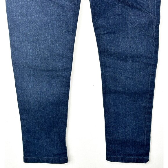 Pumpkin Patch Girls Denim Jeans Pull On Elastic Waist Stretch Blue Size 7 - Picture 6 of 9